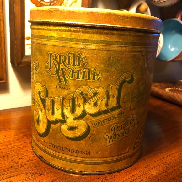 1979 Pentron “Brite White Brand Sugar” Tin - Picture 1 of 9